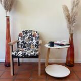 Fauteuil Bois Imprimé Automne