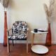 Autumn Printed Wood Armchair