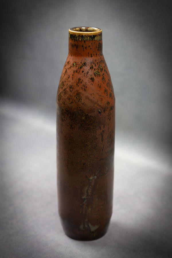 Stoneware bottle glazed by Carl Harry Stålhane - Rörstrand - Sweden 1960