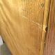 Secrétaire bureau vintage  4 pieds compas années 50