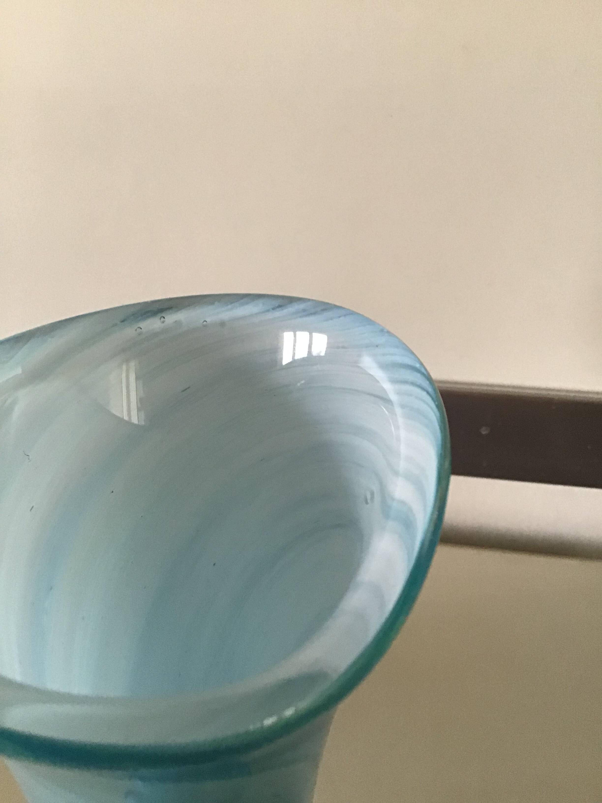 Murano blown glass vase