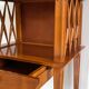 Vintage compass leg bedside table