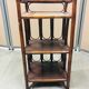 Vintage rattan shelf