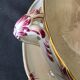 Antique sauce boat in fine earthenware from Sarreguemines, France, neo style.