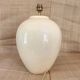 Ceramic lamp base, 2M fabric cable