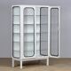 Iron and glass medicine cabinet, 1970s