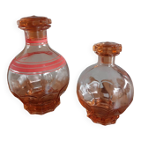 Old glass carafe