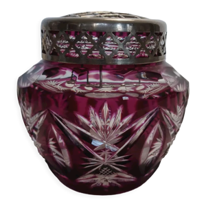Pique fleurs en cristal