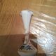 Vase soliflore en opaline