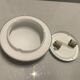 Opaline Glass Sconces, 1980s, Set of 3