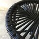 Vintage rattan stool