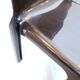 Set de 4 chaises Selene marron Magistretti Artemide