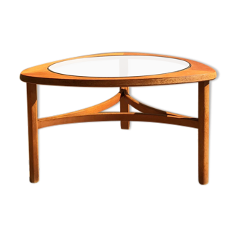 Nathan teak tripod coffee table - 1960
