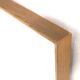 Scandinavian oak mirror, Nybrofabriken, Sweden, 1960