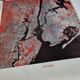 New York Satellite Photographic Poster, CNES 1986, 50 x 60 cm, Publisher Spot Image