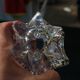Petit Vase vintage en Cristal de Daum - H 8,5cm