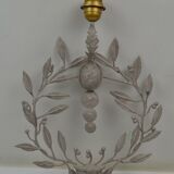 Set of 3 wall sconces in painted metal