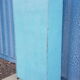 Old metal workshop furniture original turquoise patina