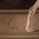 Great 19th-century portrait signed by Francesco Vinea