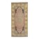 1970s Turkish Oushak Handmade Wool Cotton Pink Area Rug 108x225