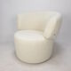 Ensemble de 2 chaises club et 1 pouf par rolf benz
