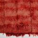 Tapis vintage tissé turc rouge doux 4x7, 128x216 cm