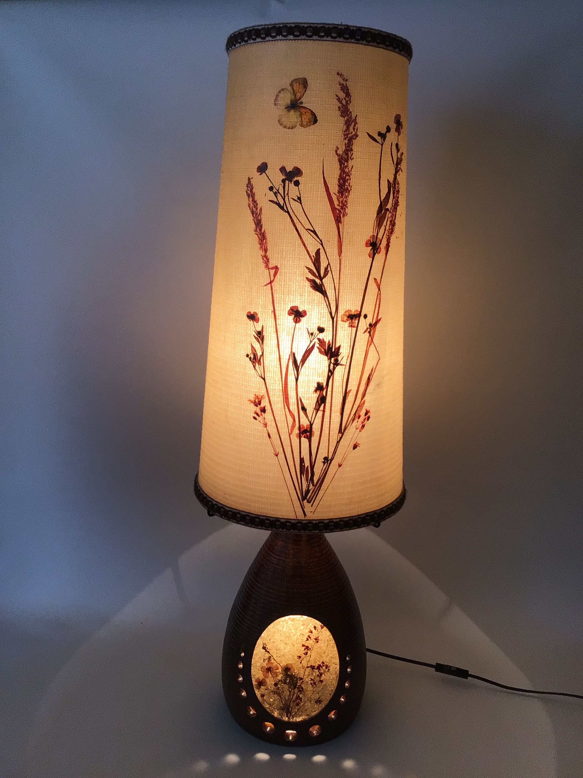 Ceramic lamp Accolay 1960