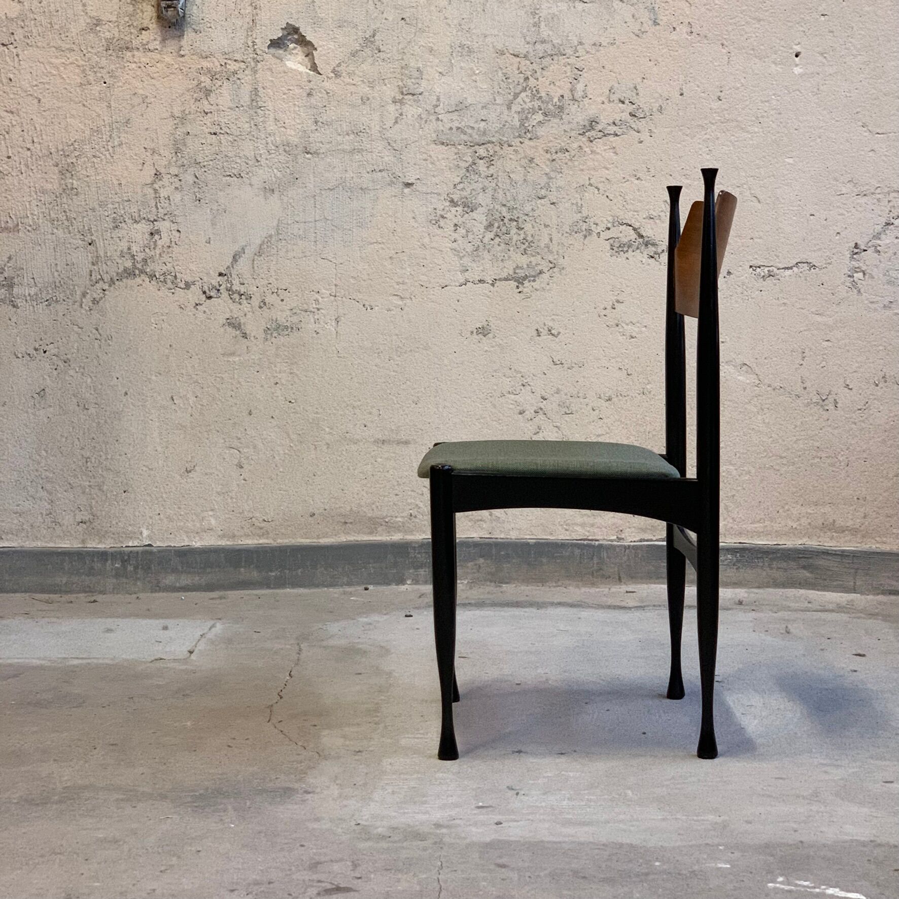 Set of dining chairs, old Yugoslavia, 1960s - 1970s, vintage, prl design