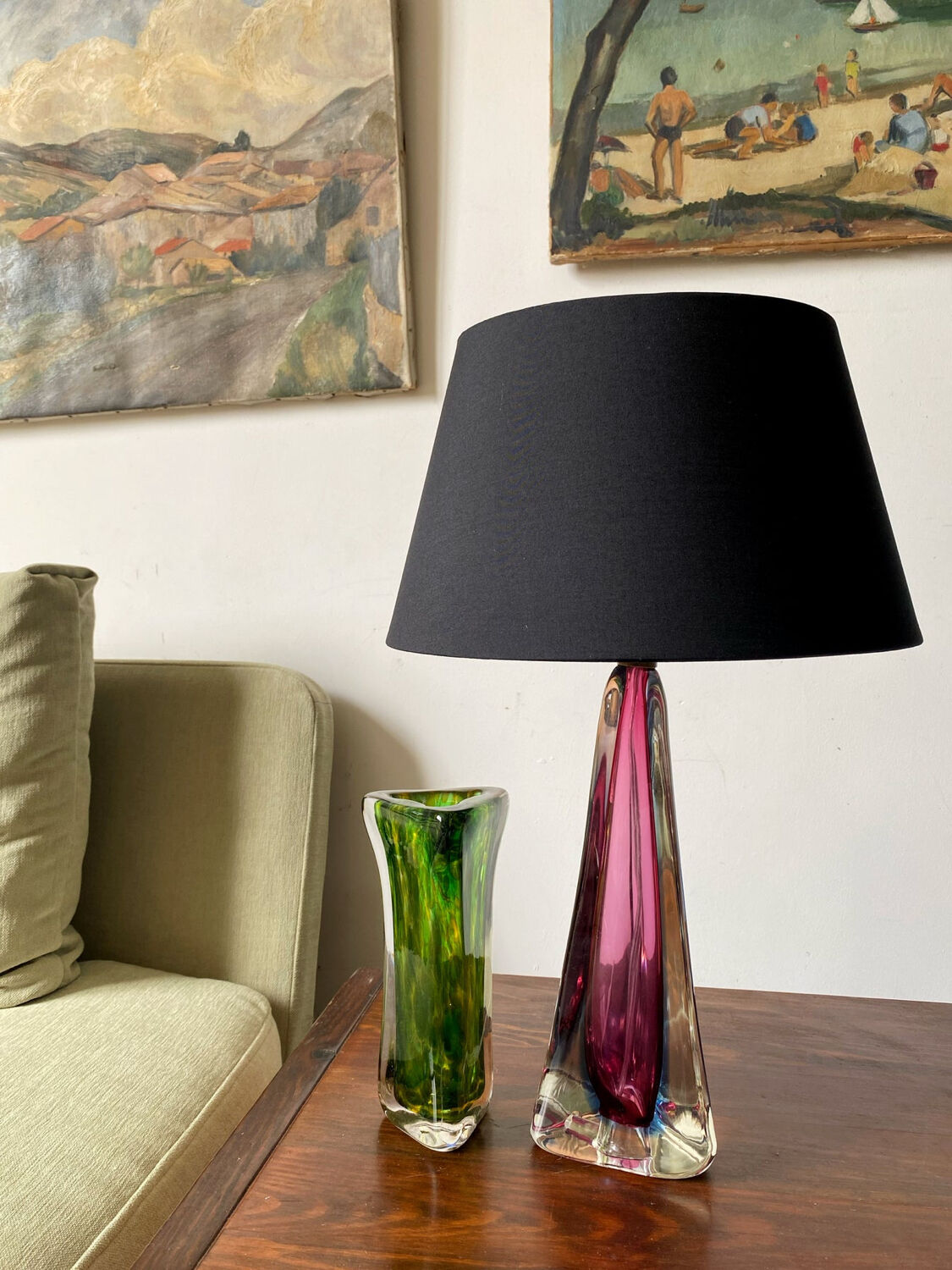 Vintage Murano lamp