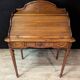 Louis XVI style cylinder desk in walnut