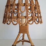 Bamboo bedside lamp
