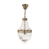 Hot air balloon chandelier with tassels