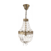 Hot air balloon chandelier with tassels