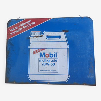 Mobil Advertising Tole Plate