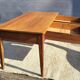 Pine farmhouse table ● Honey patina & Zebra grain