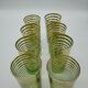 Lot of 8 glasses of fruit juice 50s