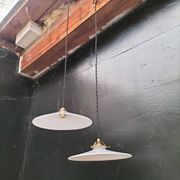 2 suspensions en opaline