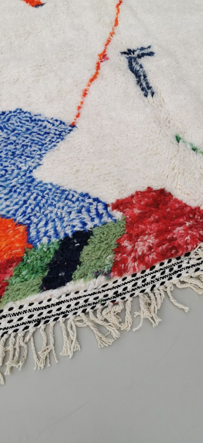 Berber carpet beni ouarain