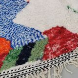 Berber carpet beni ouarain