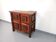 Bright brutalist bar furniture aranjou vintage from the 50s 60s in solid elm