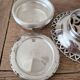 Silver-plated butter dish Coquillor