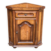 Buffet anglais en bois meuble TV d'angle en bois massif