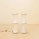 Pair of floor lamps "Bamboo" by Enrico Tronconi for Vistosi 70's