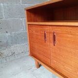Commode teck style scandinave 1970