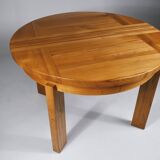 Dining table with extension, Maison Regain, 1970s.