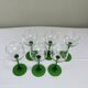 6 verres à pied vert Luminarc 