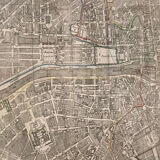 Plan of Paris in 1819