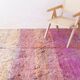 Tapis Vintage Rose Pêche - 295 x 185 cm