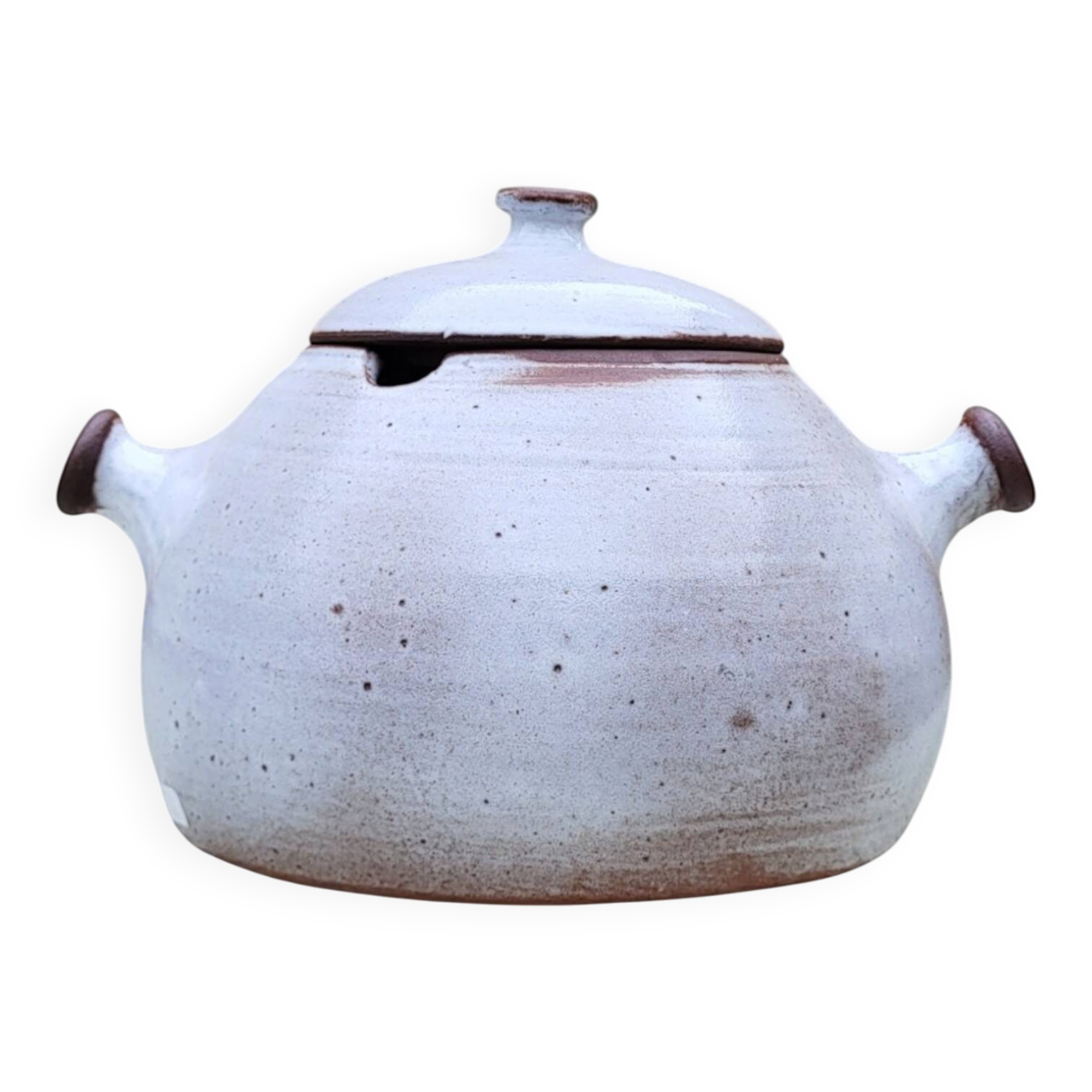 Stoneware soup tureen Ratilly J&N Pierlot / Puisaye