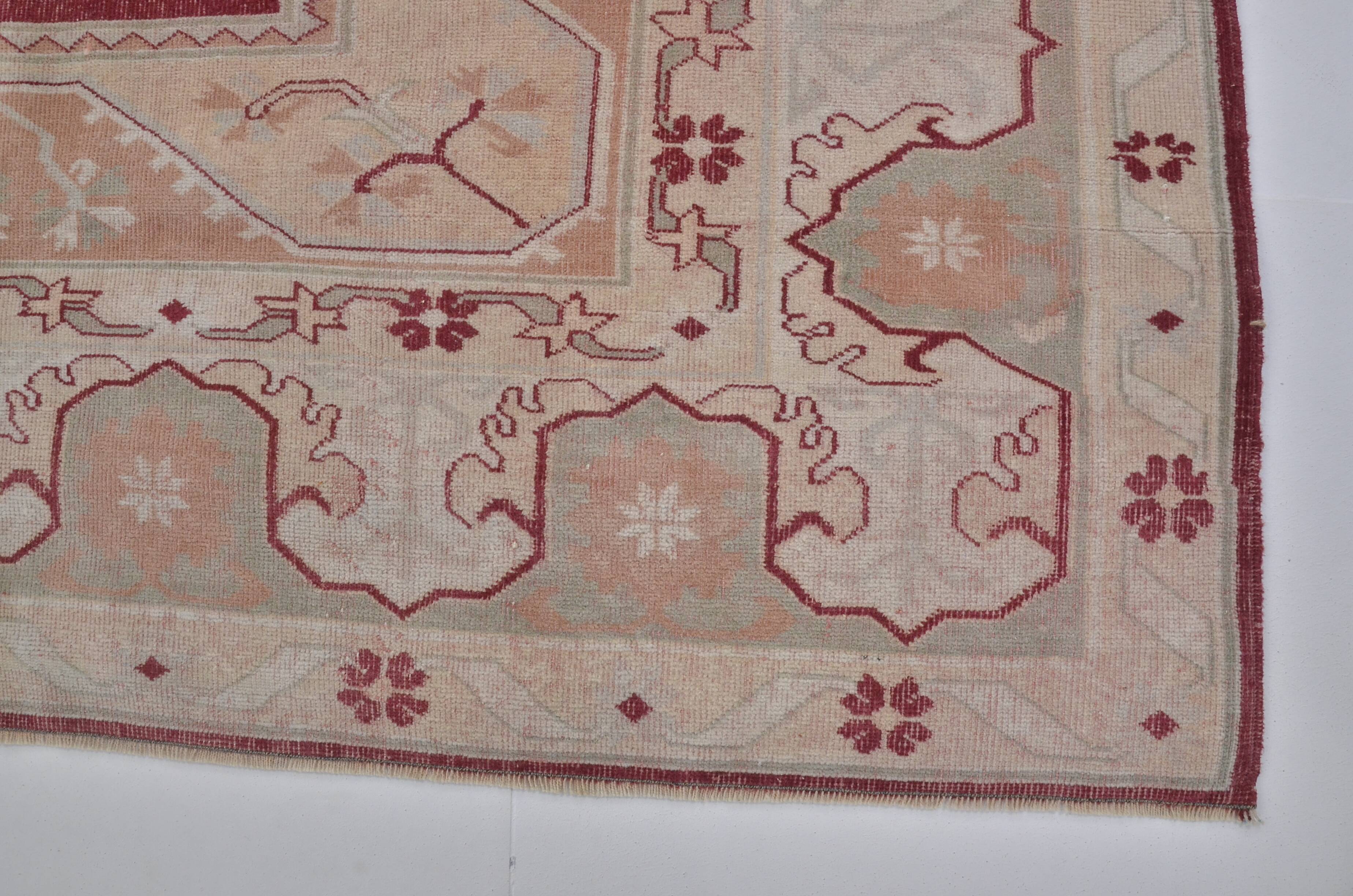 Oversize Anatolian Turkish Floral Rug sku 892